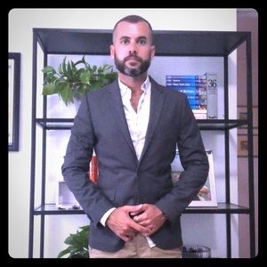 H&M dark grey jacket